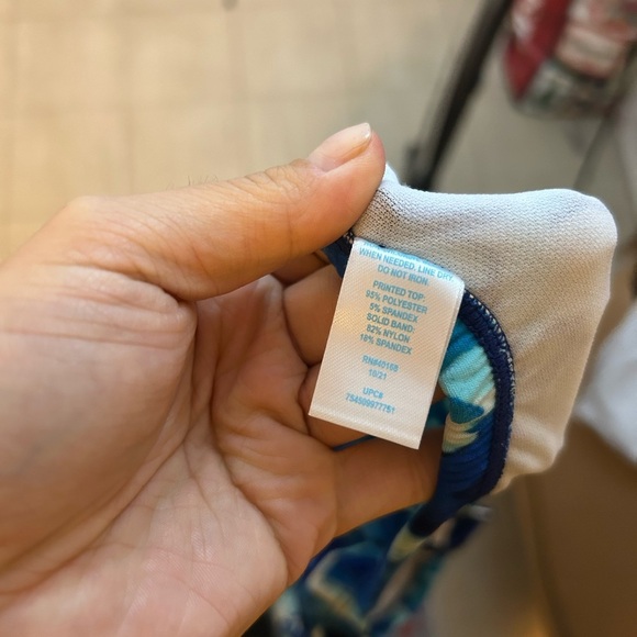 Bal Harbour Plus Size Tankini Top - Picture 4 of 4